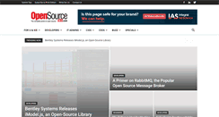 Desktop Screenshot of opensourceforu.com